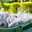 plastic waste, recycling, plastic, beverage, bin, recycle, water, glass, drink, recycling, thrown away, trash, issue, waste