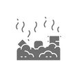 monochrome, gray, grey, dirt, symbol, environmental, leak, element, bio, emission, city