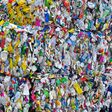 Plastic recycling of PET bottles, recycle industry