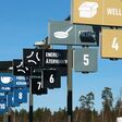 Waste Symbols Lidkoeping, harmonised waste symbols