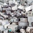 Old computers dump on jubkyard