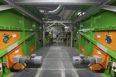 © STADLER Photo 04 Ballistic separators from STADLER at the Remeo sorting facility picture by Esko Tuomisto