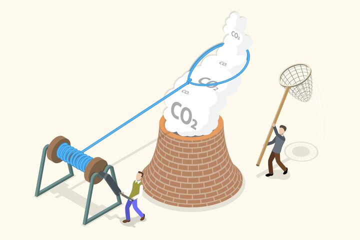 carbon capture, grafik