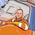 Eva Kozma Cartoon, Women in Waste Management