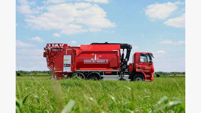 The City of Groningen Council, Nehterlands uses hydrogen fuel cell trucks in their fleet. Photo courtesy of Gemeente Groningen photographer Martin Vonk