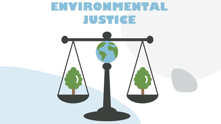 © Anna - stock.adobe.com environmental justice, environment, balance, justice, scale, icon, illustration, vector, concept, symbol, world, globe, social, nature, pictogram, scales, isolated, environmental laws, pollution, just