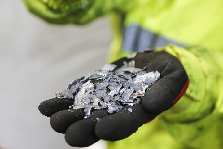 Bunting's Eddy Current Separator and Overband Magnets in operation at HML Recycling