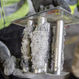 FF Drawer Filter Magnets (supplied by Bunting Magnetics Europe Ltd) removing metal from plastic waste to enable recycling