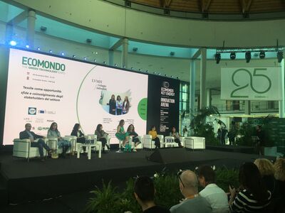 Ecomondo 2022 textile recycling session