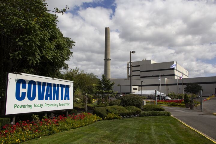 Energy-from-Waste, Covanta, Facility, 2019, Hempstead, Advertisement, Billboard, Building, Campus, Grass, Lawn, Park, Plant, Office Building, Power Plant, Advertisement, Billboard, Building, Campus, Grass, Lawn, Office Building, Outdoors, Plant, Power Plant