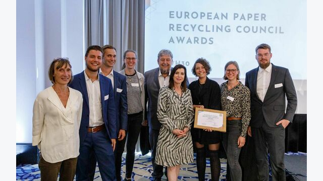 Photo 04 CEPI En EWA European Paper Recycling Council Award Innovative Technologies and Research Development