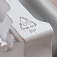 Recycling symbol polypropylene material resin code 05 PP considered one of the safer plastics