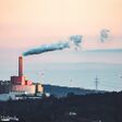 pollution, environment, smoke, industry, incineration, distanzt, sky, orange, evening, factory, industrial, plant, power, chimney, ecology, gas, sunset, smog, air, energy, oil, water, refinery, fuel, pipe, global, city, chemical, technology