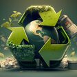 consumption, garbage, recycle, ecology, waste recycling, environment, management, green, pollution, eco, reuse, bin concept, plastic, organic, disposal, nature, ecological, energy, background, clean, bottle, reusable, container, factory, sorting, icon, save, truck, transport, recycling, earth, planet, world, globe, global, arrow, environmental, waste, conservation
