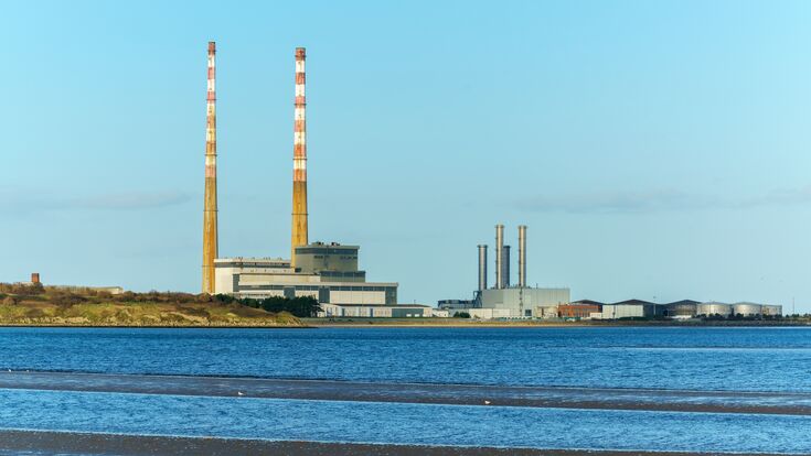 ireland, industrial, power, station, industry, dublin, landscape, port, water, poolbeg, sea, plant, chimney, environment, energy, poolbeg generating station, coast, structure, electricity, factory, sky, architecture, pollution, blue, dublin ireland, incinerator, power plant, docks, waste to energy, docklands, oil, refinery, gas, river, chemical, smoke, production, fuel, tower