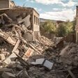 earthquakes, caused, explosion, collapse, building, house, construction, old, abandoned, industrial, industry, ruins, wood, demolition, destruction, garbage, architecture, waste, wall, brick, home, ruin, dirty, broken, dump, generative ai, generative, ai