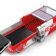 2 GO Conveyor belt in line with the Hexact stationary screen