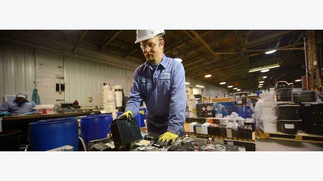 Veolia port washington battery recycling