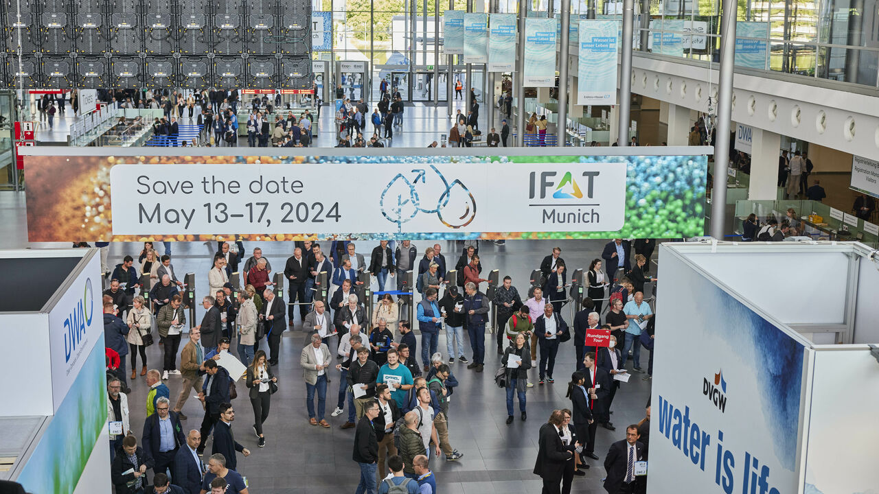 Event program sets new standards in 2024 IFAT Munich More solutions