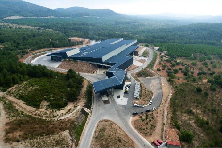 Urbaser plant,Urbaser’s plant in Algimia, Valenica Spain.