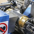 A laboratory-sized Induced Roll Magnetic Separator built at the Bunting-Redditch plant