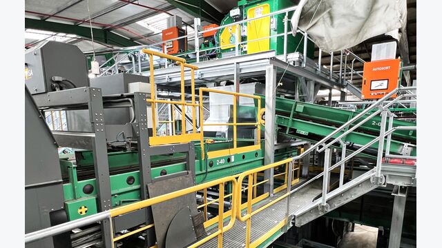 Valorsul Light Packaging sorting plant Lisbon, STADLER