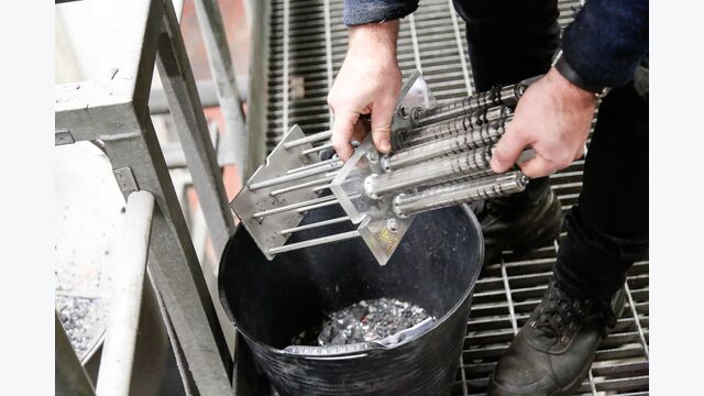 Bunting Drawer Filter Magnets installed at MBA Polymers for plastic recycling