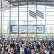 Eingang, Cumuluspresseseitenasset, Eing?nge, IFAT Munich 2022, Sewage, Trade Fair Center Messe M?nchen, Waste and Raw Materials Management, World's Leading Trade Fair for Water, crowd, entrance west, save the date, visitors, Airport, People, Person, Terminal
