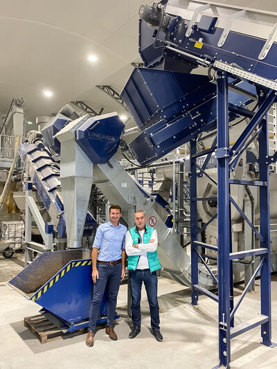 © Lindner Thomas Kepka (left), Head of Sales Eastern Europe at Lindner Washtech and Virginijus Skublickas (right), Managing Director at Virginijus ir Ko