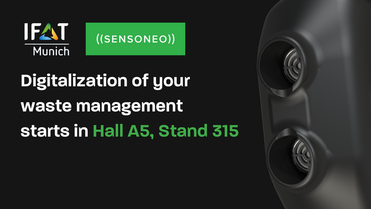 © Sensoneo Sensoneo at IFAT 2024