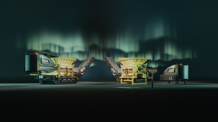 © TANA two new electric shredders at IFAT Munich 2024