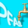 Alertness about dangerous PFAS Perfluoroalkyl and Polyfluoroalkyl substances in drinking water - concept image
