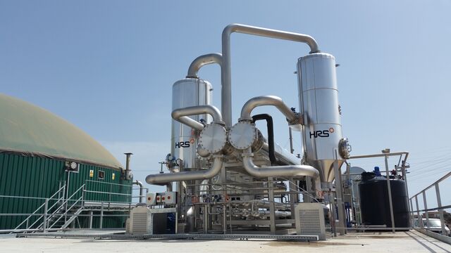 The HRS DCS (Digestate Concentration System) reduces the costs of storage, transport and application of digestate