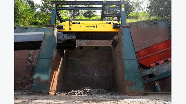 Easy to integrate into existing systems and uncomplicated to operate. 
Photo: STEINERT