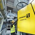 Railings, ladders and swivel doors are now a permanent feature of the machine design and vastly improve handling.