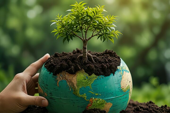 international environment day safe the world, plant, hand, tree, growth, nature, holding, life, leaf, new, green, agriculture, earth, environment, soil, growing, isolated, sprout, care, seedling, young, concept, ecology, protection, dirt, small