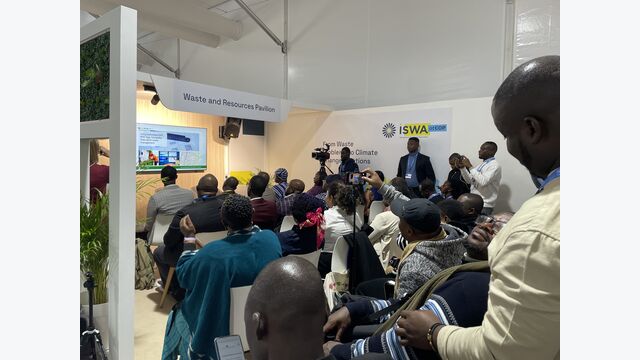 ISWA pavilion COP 29 4