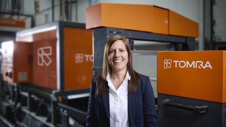 © TOMRA Katrin Fricke has been appointed new Executive Vice President (EVP) and Head of TOMRA Recycling.