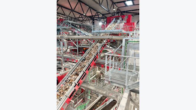 The Resursutvinning Stockholm plant was designed with a focus on operational efficiency, the work environment, and safety.