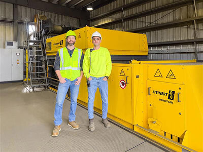 Ross Meadema of STEINERT and Sam Metzner of Conservit.