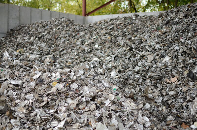 The result of a state-of-the-art sorting facility is high-purity scrap concentrates such as aluminum, copper, brass, or stainless steel.