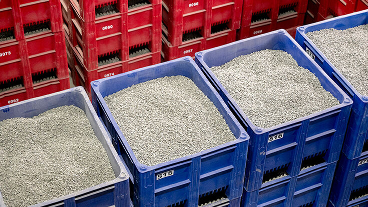 From 1.5 million tonnes of bottom ash, MDSU produces high-purity light and heavy metal concentrates.