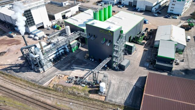 The Pyrum plant in Dillingen. The company aims to open up more facilities in the near future.
