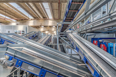 Photo 02 Iren Paper and Cardboard Sorting Facility by STADLER Collegno