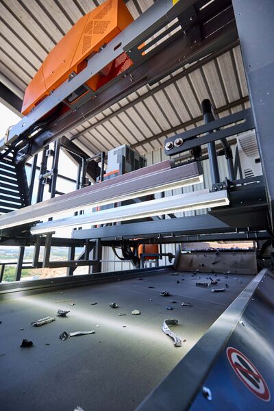 The new system processes 6–120mm grain sizes with up to 20 TPH throughput on Zorba material