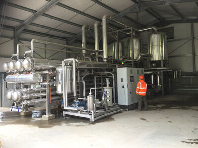 The HRS Digestate Concentration System (DCS) is dedicated solution to remove up to 80% of the water content from digestate and sludge