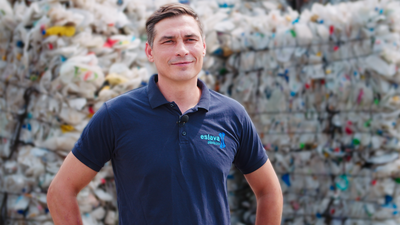 Photo Javier BALLESTEROS , Plant Director Esláva Plasticos, Pellenc ST