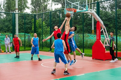 Community Basketball Tournament Xian Gaoling Project SUS ENVIRONMENT
