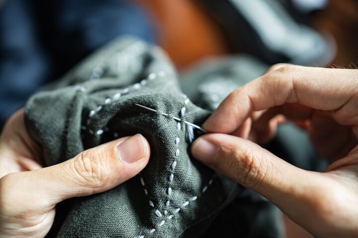 sashiko, embroidery, stitching, japan, mending, repair, textile, needle, thread, craft, art, tradition, culture, heritage, fabric, pattern, hands, sewing, craftsmanship, artistry, technique, design, quilting, clothing, needlework, visible, repairwork, motif, darning, hobby, diy