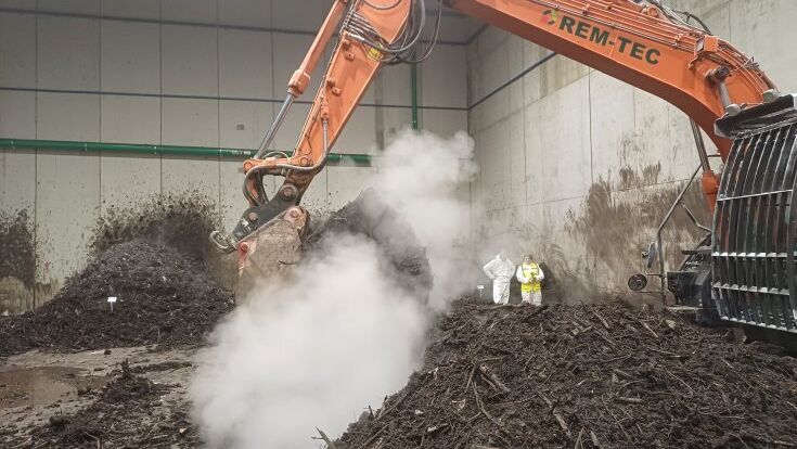 CORE Project, co-composting, digestate